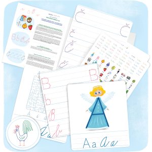 Nápovědné obrázky Abeceda  2v1 (formát 30×34 cm)